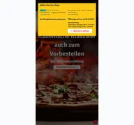 Kleine Seitenvorschau von pizzaamericana.de