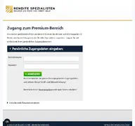Kleine Seitenvorschau von premium.rendite-spezialisten.de
