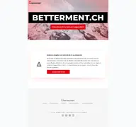 Kleine Seitenvorschau von betterment.ch