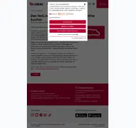 Kleine Seitenvorschau von netliner.aseag.de