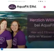 Kleine Seitenvorschau von aquafit-eifel.de