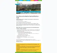 Kleine Seitenvorschau von familienorientierte-reha.de