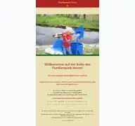 Kleine Seitenvorschau von familienparkherne.de