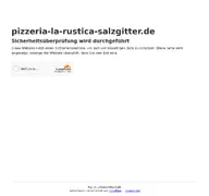 Kleine Seitenvorschau von pizzeria-la-rustica-salzgitter.de