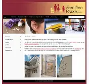 Kleine Seitenvorschau von familienpraxis-am-markt.de