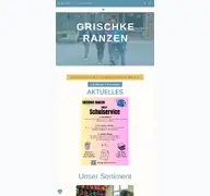 Kleine Seitenvorschau von grischke-ranzen.de