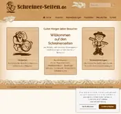 Kleine Seitenvorschau von schreiner-seiten.de