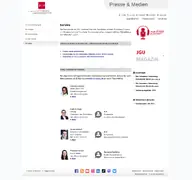 Kleine Seitenvorschau von presse.uni-mainz.de