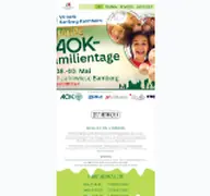 Kleine Seitenvorschau von familientage-bamberg.de