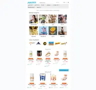 Kleine Seitenvorschau von justfit.de