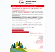 Kleine Seitenvorschau von familienwerk-rheinland.de