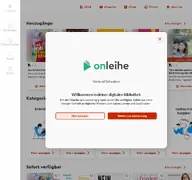 Kleine Seitenvorschau von schwaben.onleihe.de