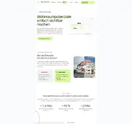 Kleine Seitenvorschau von wohnvision-digital.de