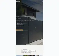 Kleine Seitenvorschau von metalarmour.de