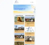 Kleine Seitenvorschau von schutzengelpfarrei.de