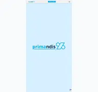 Kleine Seitenvorschau von primandis.de