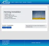 Kleine Seitenvorschau von makler-henning.de
