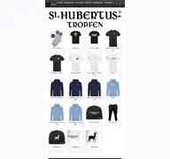 Kleine Seitenvorschau von fanshop.hubertus-tropfen.de
