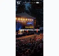 Kleine Seitenvorschau von fantastival.de