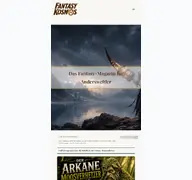 Kleine Seitenvorschau von fantasykosmos.de