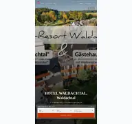 Kleine Seitenvorschau von waldachtal.resorthotel.de