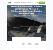 Kleine Seitenvorschau von ahretal.de