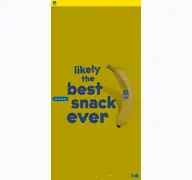 Kleine Seitenvorschau von chiquita.de