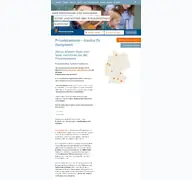 Kleine Seitenvorschau von privatakademie.de