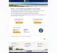 Kleine Seitenvorschau von ostsee-stellenangebote.de