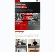 Kleine Seitenvorschau von monty-gmbh.de