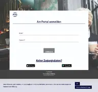 Kleine Seitenvorschau von ehportal.pvg.de