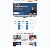 Kleine Seitenvorschau von kryptokenner.de