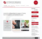 Kleine Seitenvorschau von xn--orthopdie-harburg-vqb.de