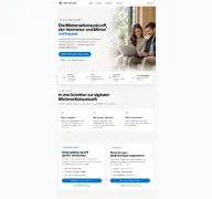 Kleine Seitenvorschau von mieter-auskunft.de