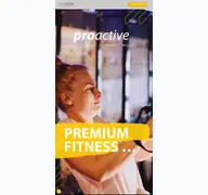 Kleine Seitenvorschau von proactive.de