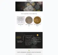 Kleine Seitenvorschau von proaurum-numismatik.de