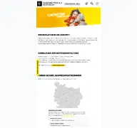 Kleine Seitenvorschau von tagesmuetter-rt.de