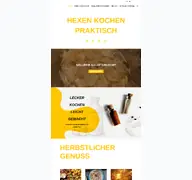 Kleine Seitenvorschau von hexen-kochen-praktisch.de