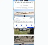 Kleine Seitenvorschau von takacat.de