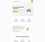 Kleine Seitenvorschau von taxizentrale-sankt-augustin.de