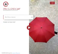 Kleine Seitenvorschau von proclienta360.de