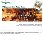 Kleine Seitenvorschau von tante-jenny.de