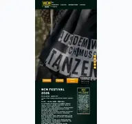 Kleine Seitenvorschau von ncn-festival.de