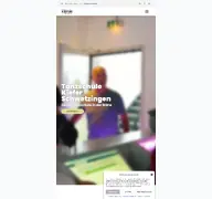Kleine Seitenvorschau von tanzschule-kiefer.de