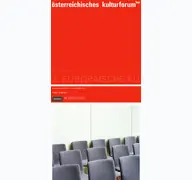 Kleine Seitenvorschau von kulturforumberlin.at