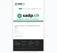 Kleine Seitenvorschau von sadp.ch