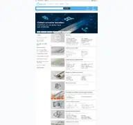 Kleine Seitenvorschau von products.niedax.de