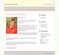 Kleine Seitenvorschau von gyn-freitag.de