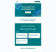 Kleine Seitenvorschau von sachsen.recura-youngstars.de