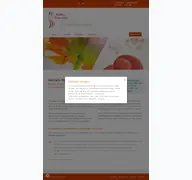 Kleine Seitenvorschau von gyn-harsefeld.de